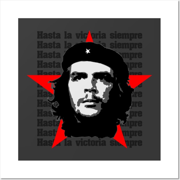 Che Guevara Rebel Cuban Guerrilla Revolution Wall Art by HiDearPrint